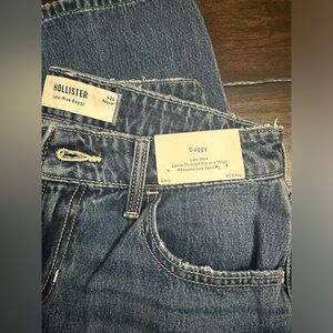 NWT Hollister baggy low rise jean W26, 2 reg